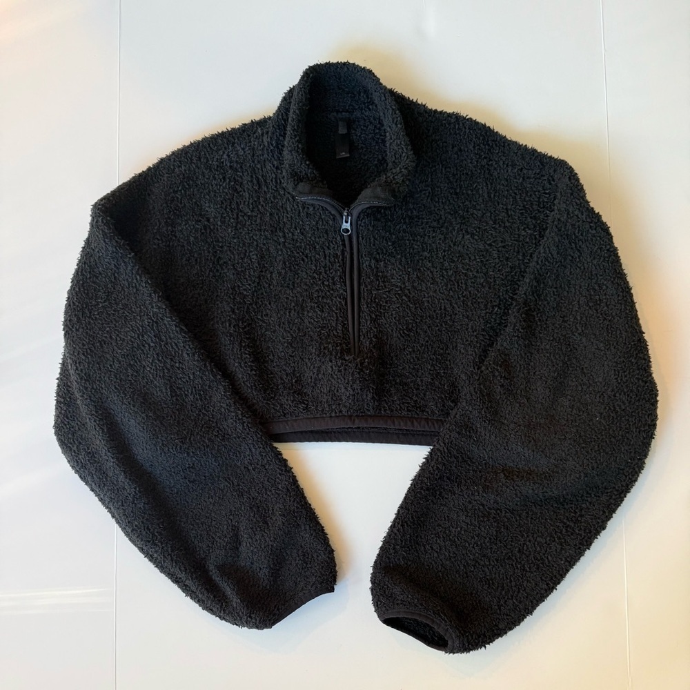 SKIMS Cozy Cropped Pullover + Jogger Set